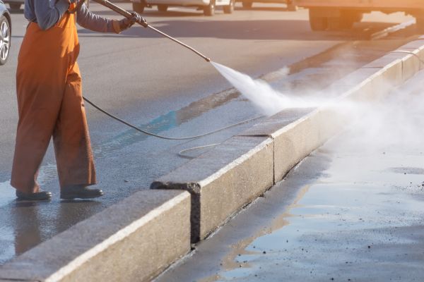 Commercial Concrete Cleaning