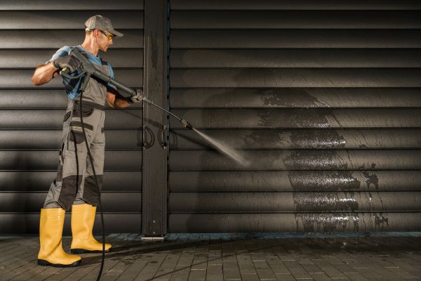 Garage Power Washing in Lawrence