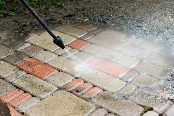 Paver Patio Cleaning in Lawrence