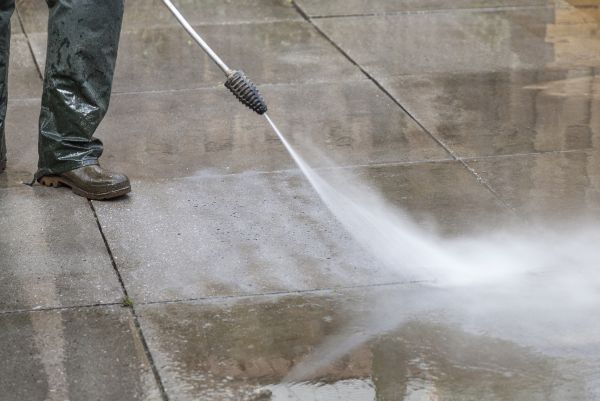 Paver Surface Cleaning