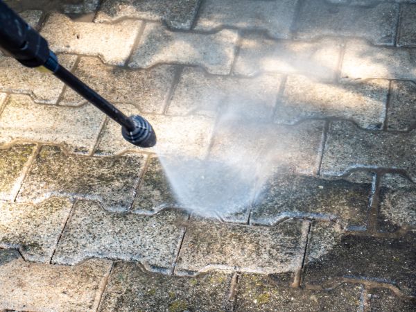 Paver Pressure Washing in Lawrence