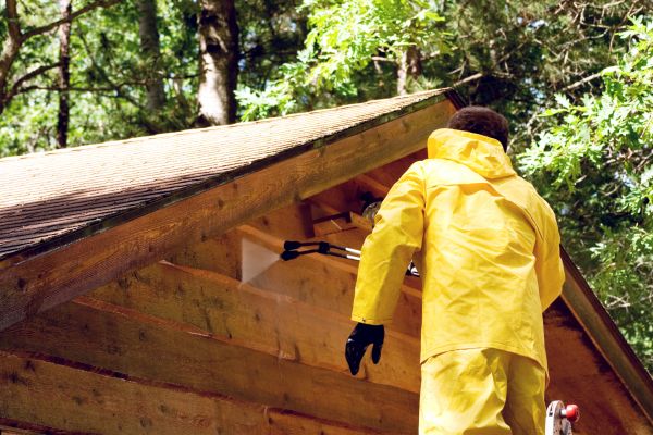 Wood Siding Cleaning in Lawrence
