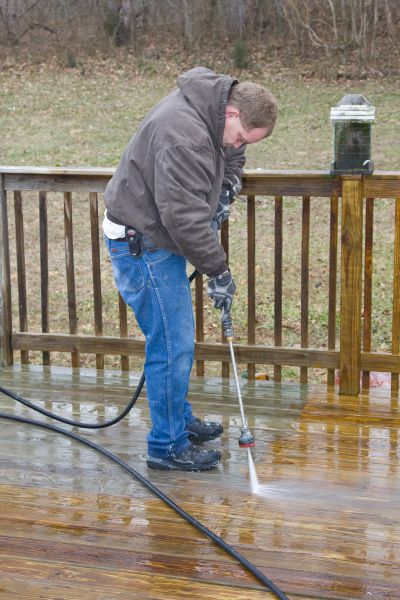 Balcony Power Washing in Lawrence