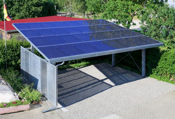 Carport Pressure Washing in Lawrence